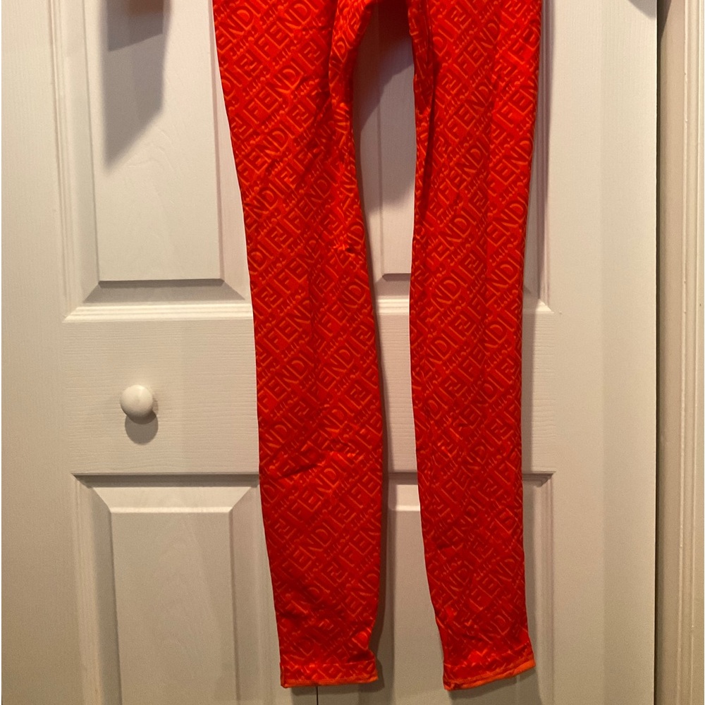 🆕FENDI X SKIMS GEORGIA CREWNECK FULL ONSIE LONG-SLEEVE LEGGING JUMPSUIT ROMPER - Picture 11 of 16
